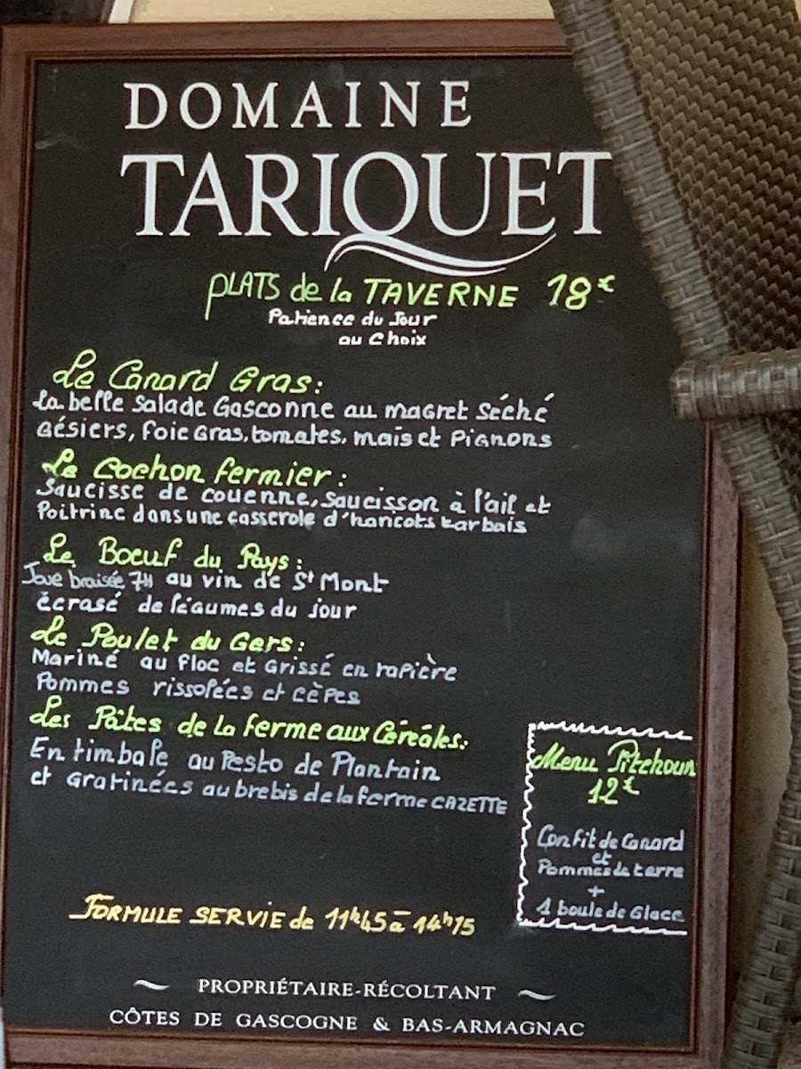 Menu La Taverne De D'artagnan-5