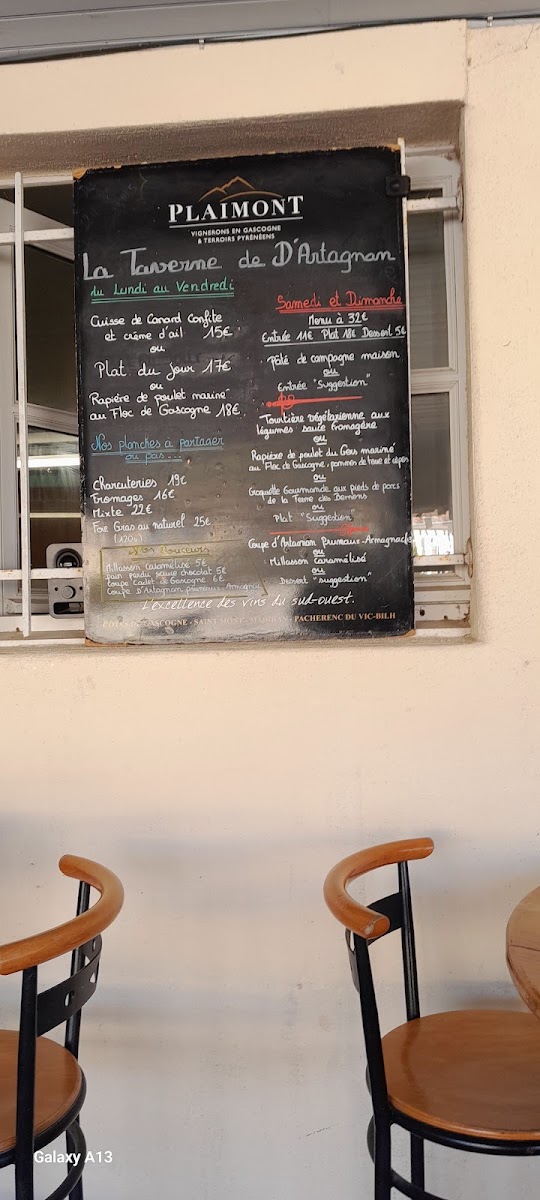 Menu La Taverne De D'artagnan-6